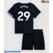 Fotballdrakt Barn Chelsea Wesley Fofana #29 Tredjedraktsett 2025-26 Kortermet (+ Korte bukser)